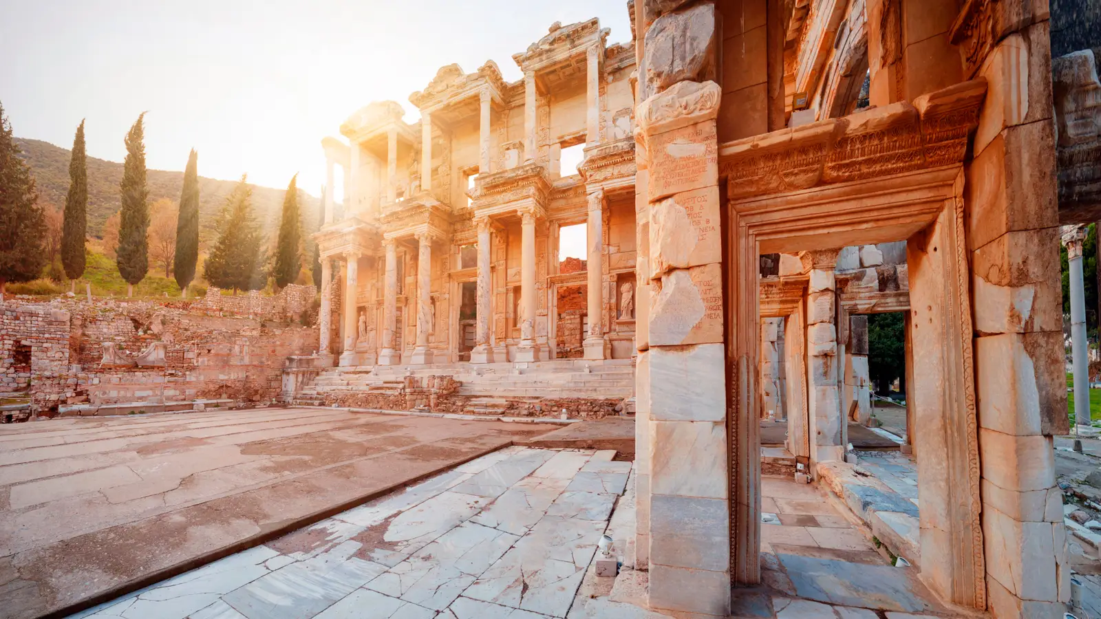 Ciudad antigua de &Eacute;feso, Esmirna efeso, kusadasi, celcus, ciudad de efeso