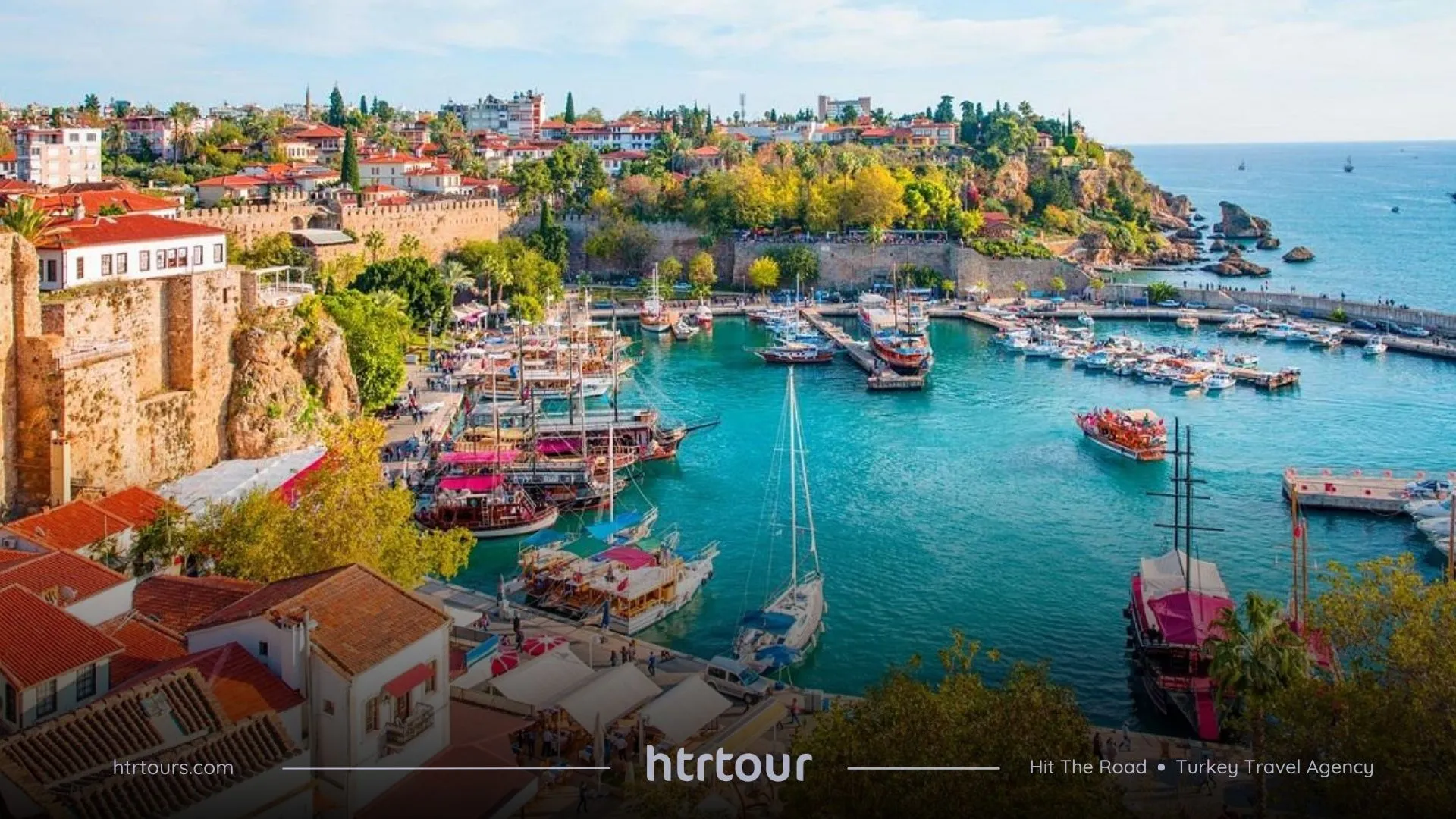 Private Antalya City Tour with Waterfalls and Panoramic Boat Tour